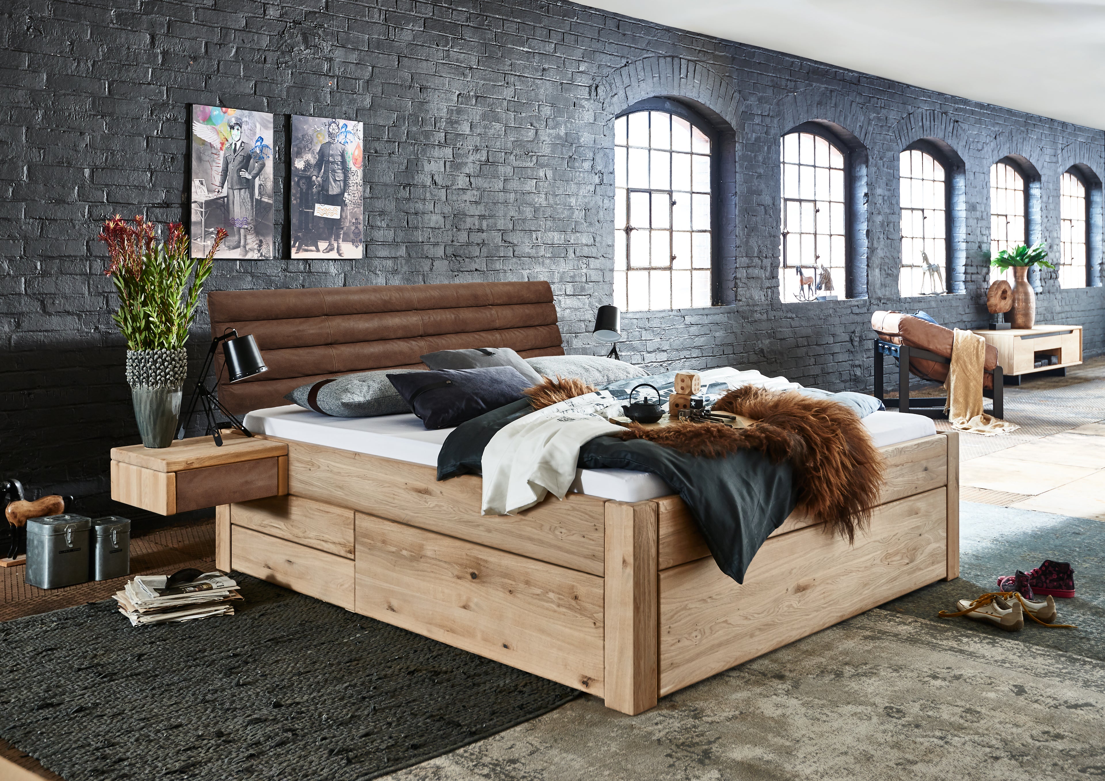 Massivholzbett EASY SLEEP