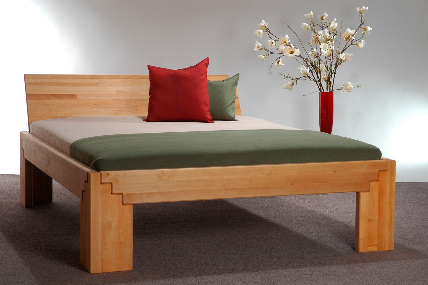 Massivholzbett PORTO 50