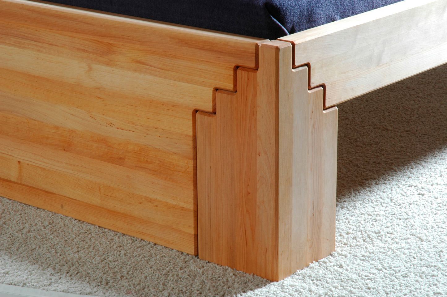 Massivholzbett PORTO