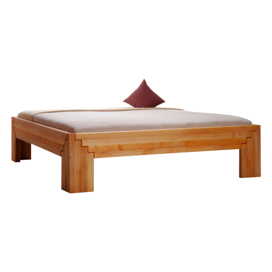 Massivholzbett PORTO 50 PLUS